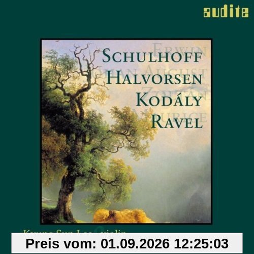 Schulhoff - Halvorsen - Kodály - Ravel