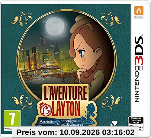 L'Aventure Layton : Katrielle et la conspiration des millionnaires - Jeu 3DS