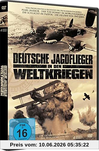 Deutsche Jagdflieger in den Weltkriegen [4 DVDs]
