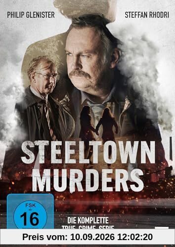 Steeltown Murders / Die komplette vierteilige True-Crime-Serie mit Philip Glenister („Life on Mars“) [2 DVDs]