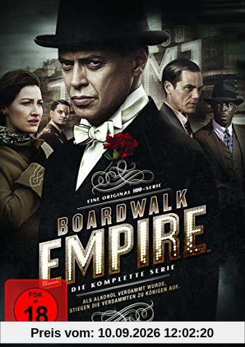 Boardwalk Empire Komplettbox (exklusiv bei Amazon.de) (inkl. Bonusdisc) [Limited Edition] [21 DVDs]