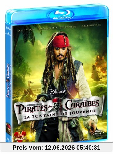 Rob Marshall Pirates Des Caraïbes 4 , La Fontaine De Jouvence [Blu-ray] [Fr Import]