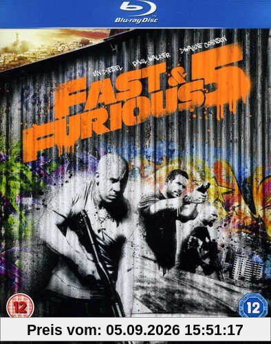Fast & Furious 5 [Screen Outlaws Edition] [Blu-ray] [Import]