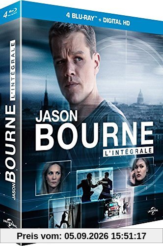 Coffret jason bourne 4 films [Blu-ray] [FR Import]