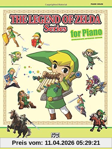 The Legend of Zelda Series for Piano: Intermediate-Advanced Edition