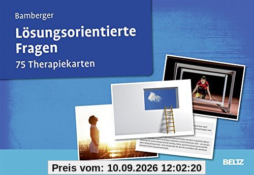 Lösungsorientierte Fragen: 75 Therapiekarten. Kartenset mit 75 Karten und 36-seitigem Booklet.