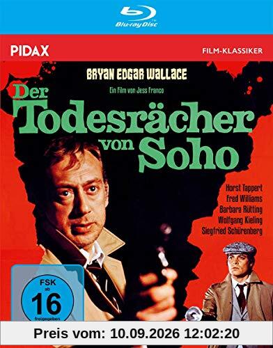 Bryan Edgar Wallace: Der Todesrächer von Soho / Spannender Gruselkrimi mit Starbesetzung + Bonusmaterial (Pidax Film-Klassiker) [Blu-ray]
