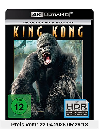 King Kong  (4K Ultra HD) (+ Blu-ray)
