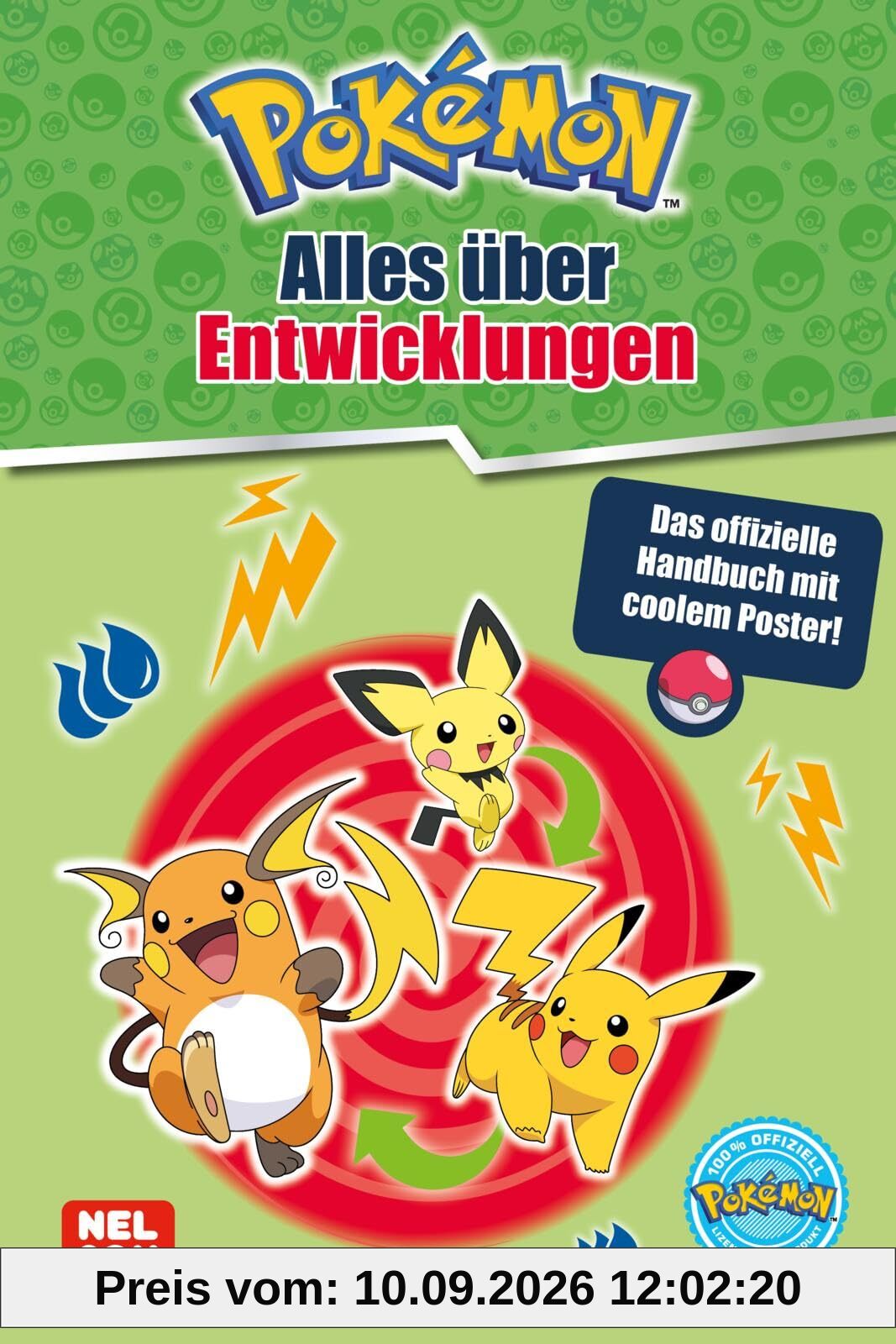 Pokémon Handbuch: Alles über Entwicklungen: Das offizielle Handbuch | Mit coolem Poster