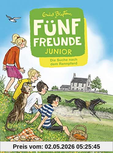 Fünf Freunde JUNIOR - Die Suche nach dem Rennpferd: Für Leseanfänger ab 7 Jahren