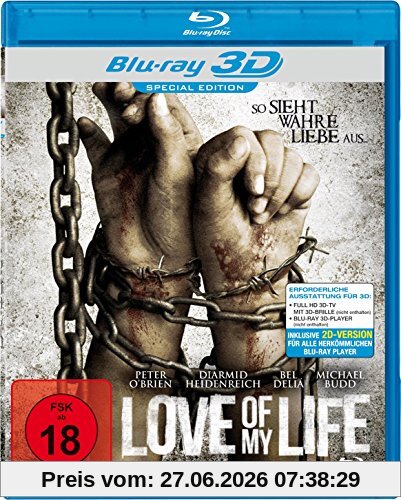Michael Budd Love Of My Life [3D Blu-ray]
