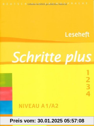 Schritte plus: Deutsch als Fremdsprache / Leseheft