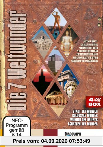 Discovery Geschichte - Die 7 Weltwunder [4 DVDs]