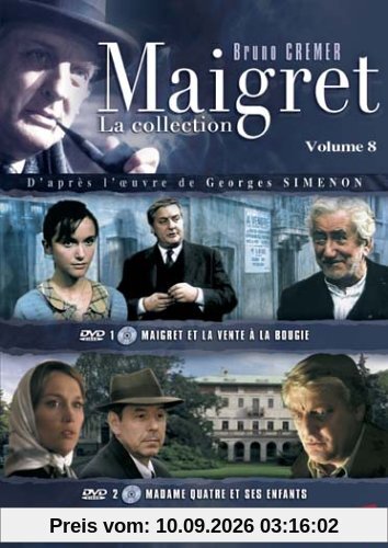 Maigret, vol. 8 : maigret et la vente a la bougie ; madame quatre et ses enfants [FR Import]