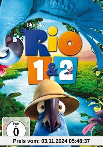 Rio / Rio 2 - Dschungelfieber [2 DVDs]