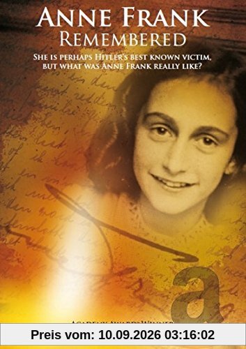 Anne Frank Remembered [DVD] 2010 - WORLDWIDE PLAY REGION FREE [REGION 0 NTSC] - NOT A US IMPORT BUT MANUFACTURED AND MAILED FROM THE UK