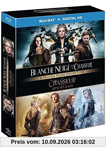 Blanche Neige et le chasseur + Le Chasseur et le Reine des Glaces [Blu-ray]