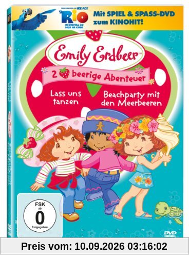 Emily Erdbeer - Beachparty mit den Meerbeeren / Lasst uns tanzen (+ Rio Activity Disc) [2 DVDs]
