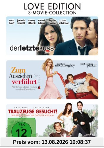 Der letzte Kuss / Zum Ausziehen verführt / Trauzeuge gesucht [3 DVDs]