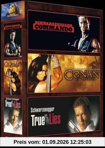 Commando / Conan le barbare / True Lies - Coffret 3 DVD
