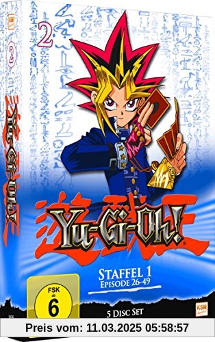 Yu-Gi-Oh - Staffel 1 - Box 2 (Episode 26-49) [5 Disc Set]