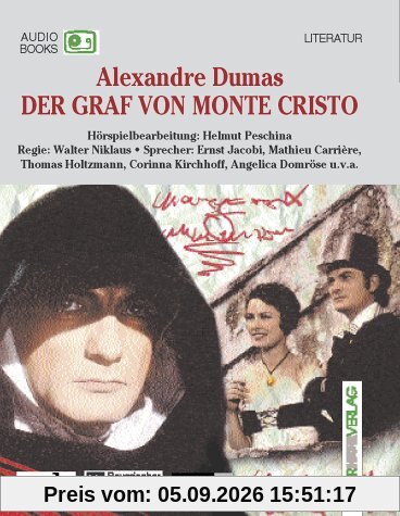 Der Graf von Monte Christo. Audiobook. 3 CDs.