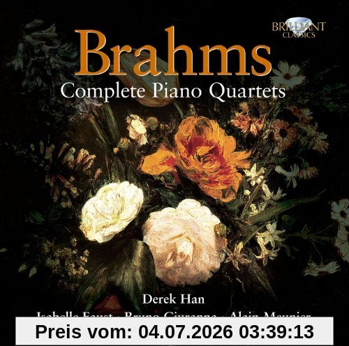 Derek Han Brahms, Complete Piano Quartets