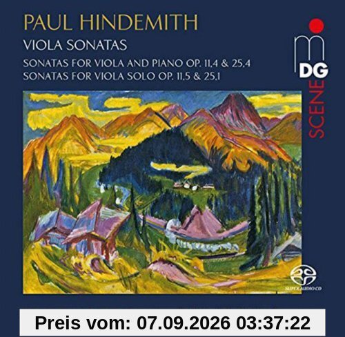 Hindemith: Sonaten für Viola [Hybrid-SACD]