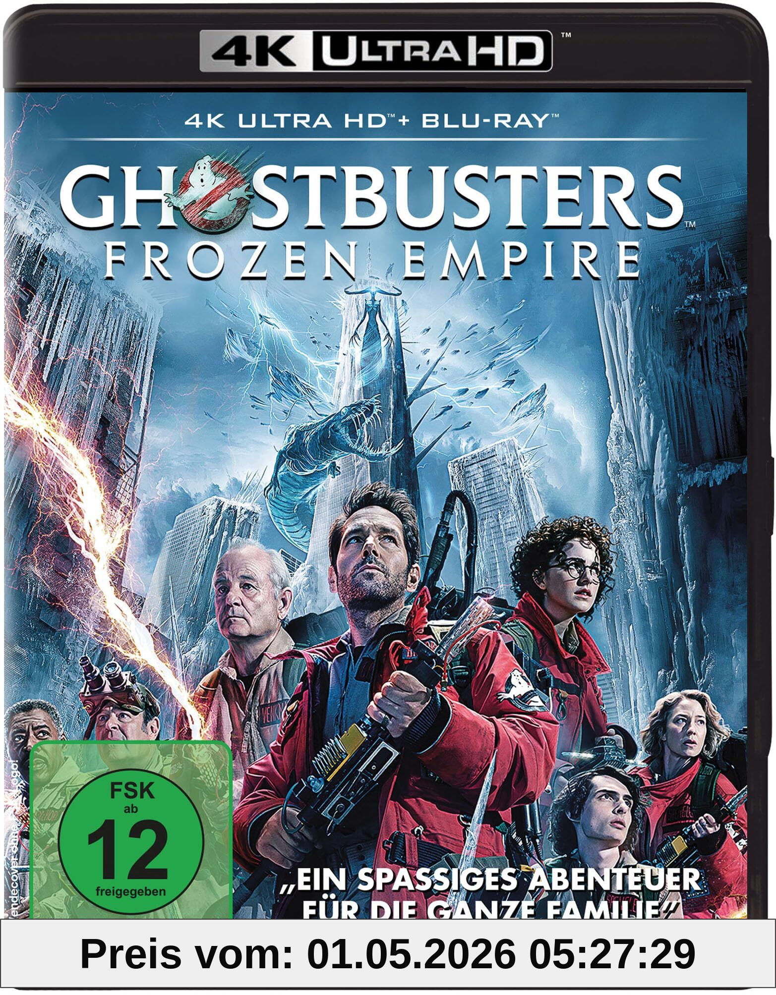 Ghostbusters: Frozen Empire (4K-UHD+Blu-ray)