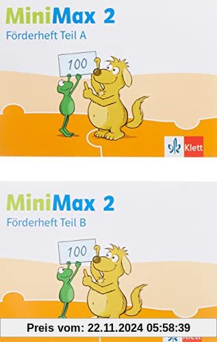 MiniMax 2: Förderheft (Teil A und Teil B) Klasse 2 (MiniMax. Ausgabe ab 2019)