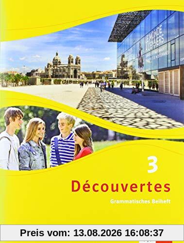 Découvertes 3. Ausgabe Bayern: Grammatisches Beiheft 3. Lernjahr (Découvertes. Ausgabe für Bayern ab 2017)