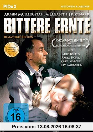 Bittere Ernte - Remastered Edition / Mitreißendes Filmdrama, ausgezeichnet mit dem PRÄDIKAT BESONDERS WERTVOLL (Pidax Historien-Klassiker)