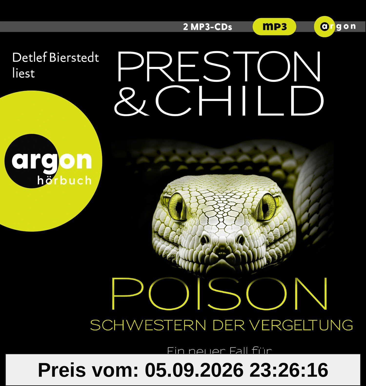 Poison – Schwestern der Vergeltung: Ein neuer Fall für Special Agent Pendergast. Thriller | Action-Thriller mit einem spannenden Mix aus Mystery, Drama und historischen Elementen