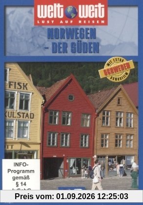 Norwegen - der Süden, 1 DVD