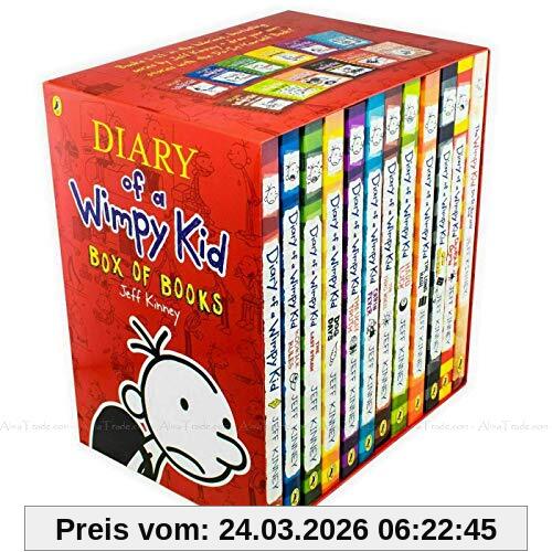 Diary of a Wimpy Kid 12 Books Complete Collection Set New(Diary Of a Wimpy Kid,Rodrick Rules,The Last Straw,Dog Days,The Ugly Truth,Cabin Fever,The Third Wheel,Hard Luck,The Long Haul,Old School..etc