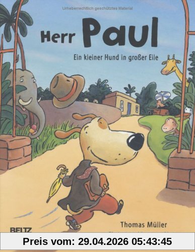 Herr Paul: Vierfarbiges Bilderbuch