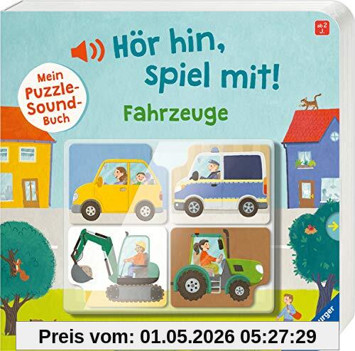 Hör hin, spiel mit! Mein Puzzle-Soundbuch: Fahrzeuge