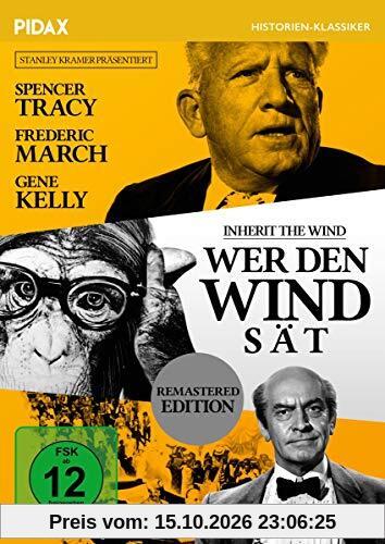 Wer den Wind sät (Inherit the Wind) / Spannendes Meisterwerk mit Starbesetzung (Pidax Historien-Klassiker)