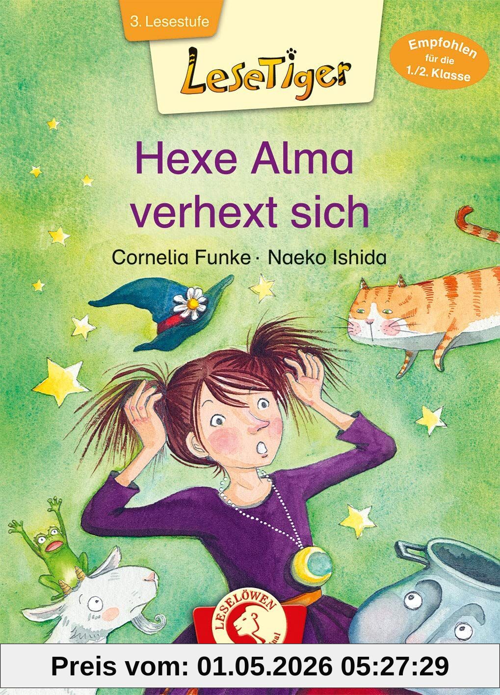 Lesetiger - Hexe Alma verhext sich