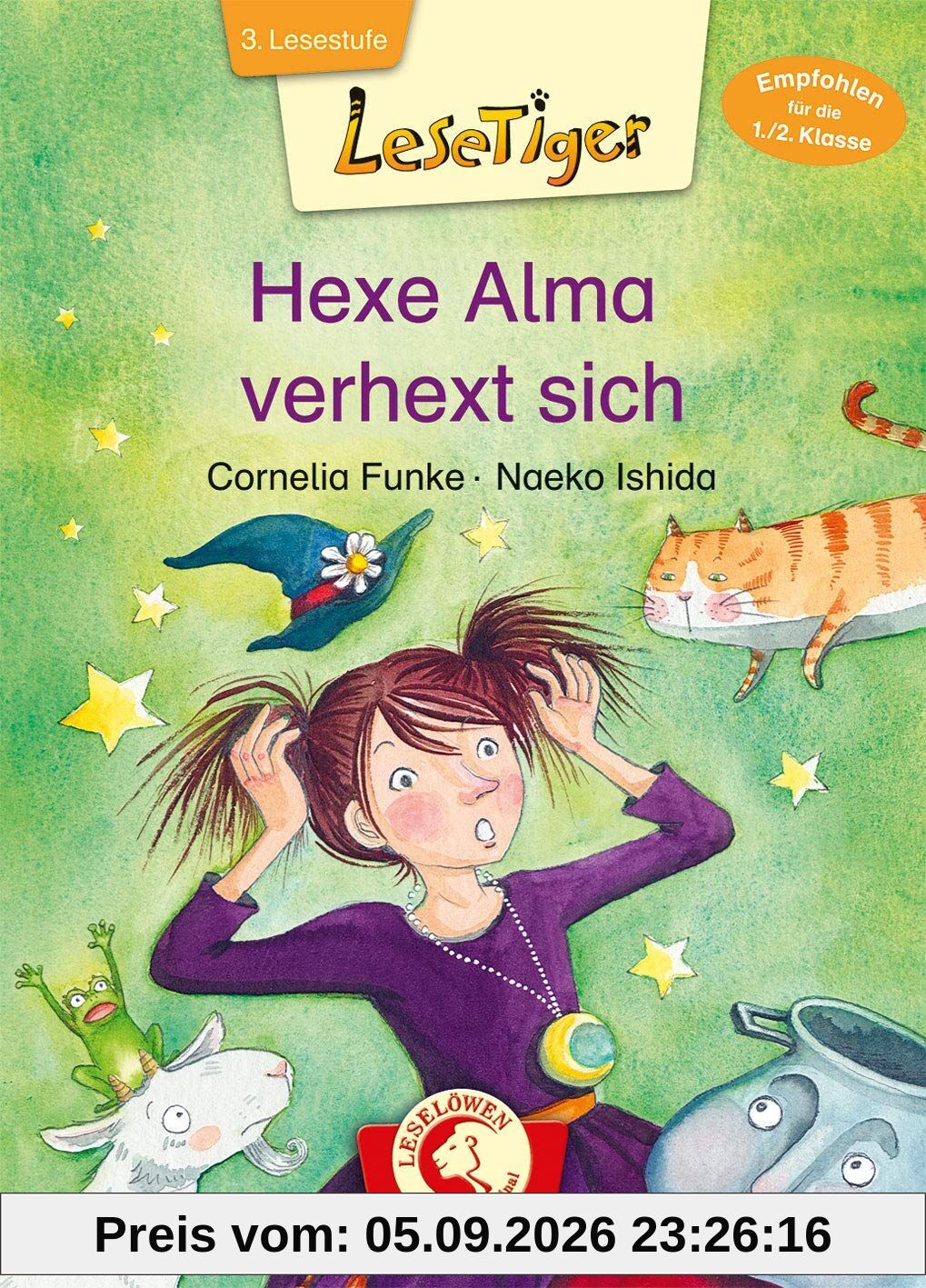 Lesetiger - Hexe Alma verhext sich