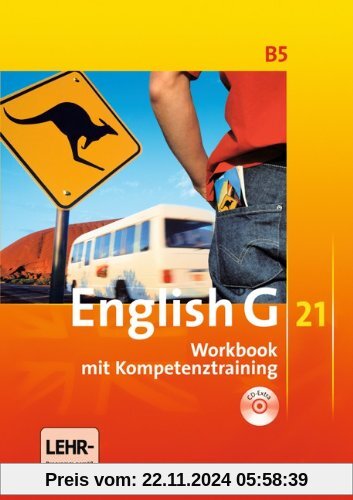 English G 21 - Ausgabe B: Band 5: 9. Schuljahr - Workbook mit CD-Extra (CD-ROM und CD auf einem Datenträger): Mit Wörter