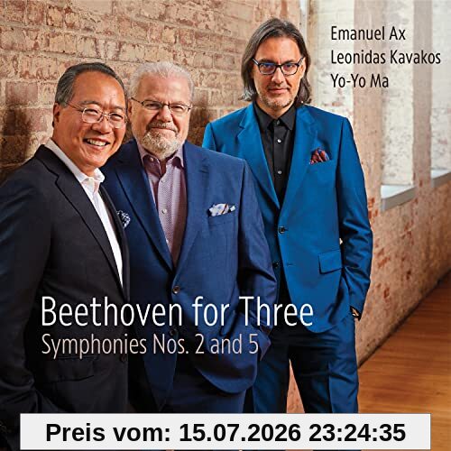 Yo-Yo Ma Beethoven For Three, Sinfonien Nr. 2 Und 5
