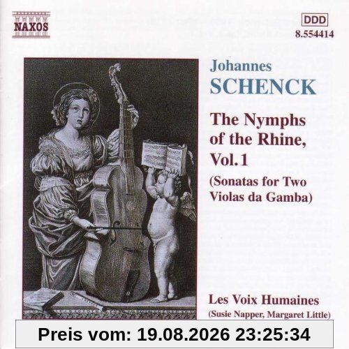 Les Voix humaines Le Nymphe Di Rheno Vol. 1 (Sonaten Für Zwei Gamben)