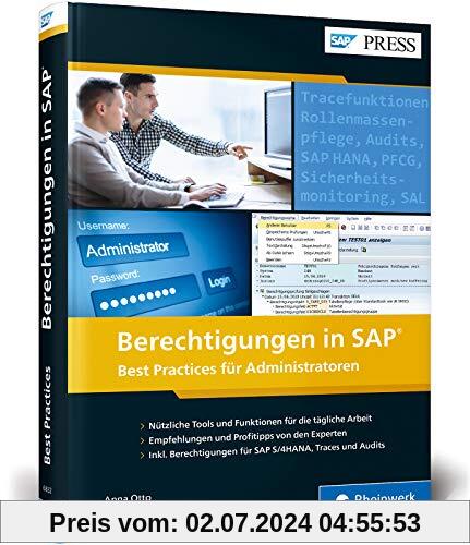 Berechtigungen in SAP: Best Practices für Administratoren (SAP PRESS)