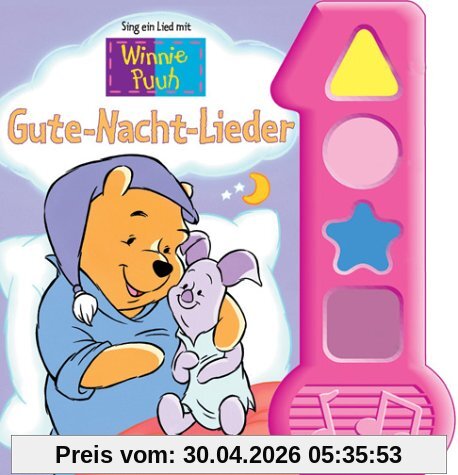 Sing ein Lied mit Winnie Puuh, Gute-Nacht-Lieder, m. Tonmodul