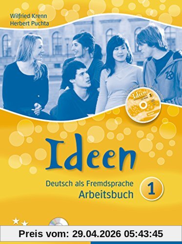 Ideen 1: Deutsch als Fremdsprache / Arbeitsbuch Italien mit Audio-CD zum Arbeitsbuch + CD-ROM