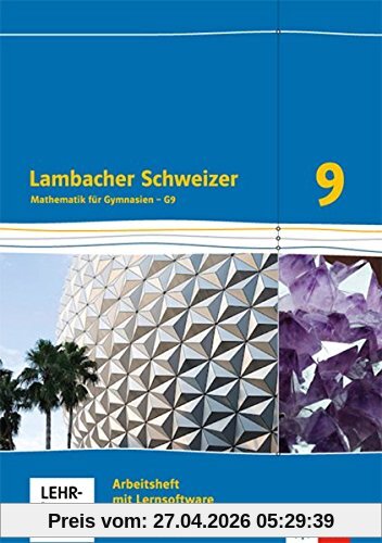 Lambacher Schweizer - Ausgabe für Niedersachsen G9 / Arbeitsheft plus Lösungsheft und Lernsoftware 9. Schuljahr