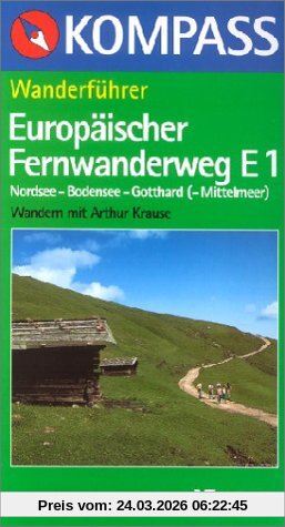 Kompass Wanderführer, Europäischer Fernwanderweg E 1