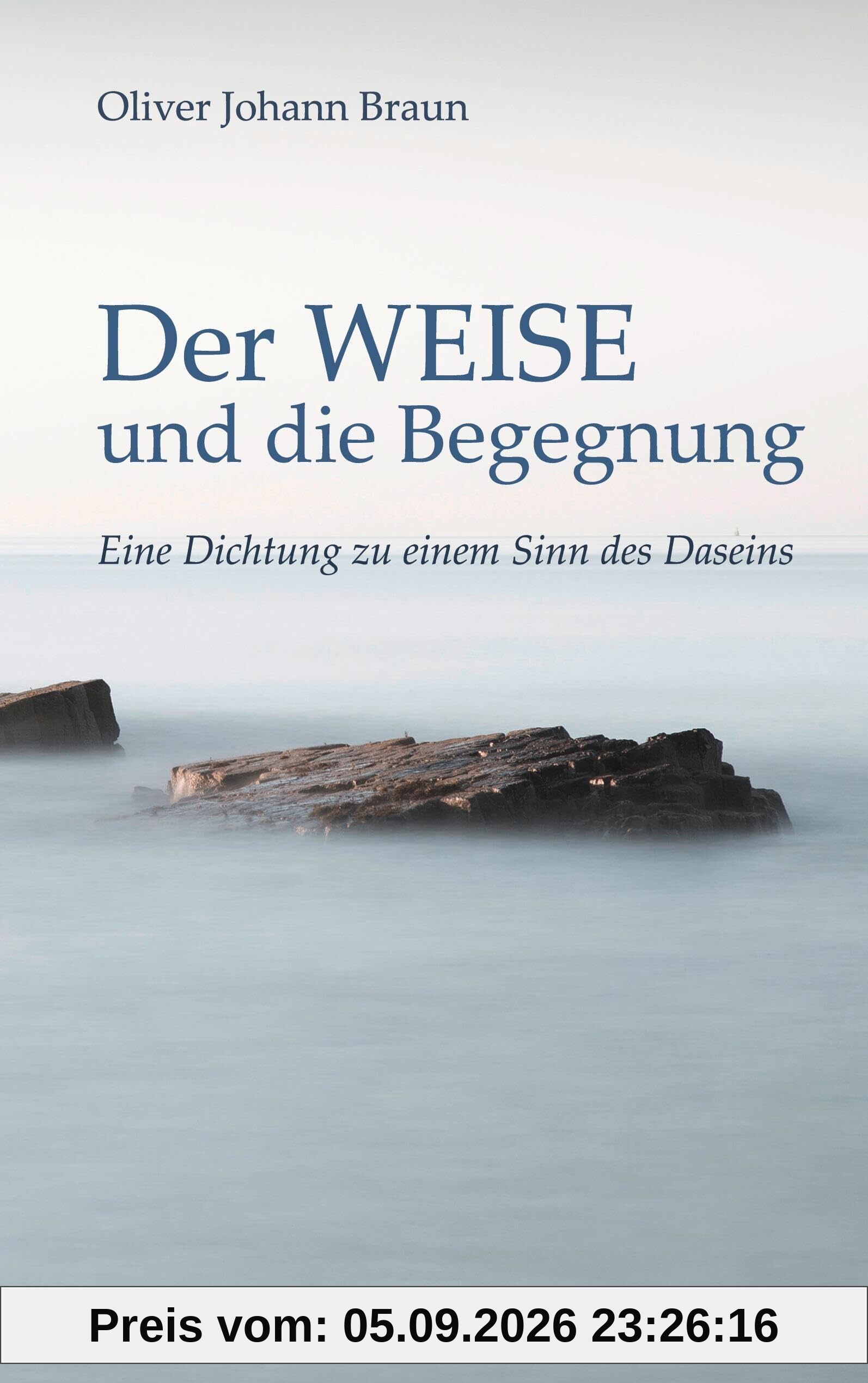 Der WEISE und die Begegnung: Eine Dichtung zu einem Sinn des Daseins
