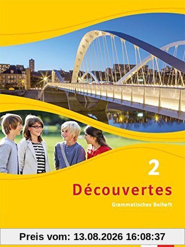 Découvertes 2. Ausgabe Bayern: Grammatisches Beiheft 2. Lernjahr (Découvertes. Ausgabe für Bayern ab 2017)